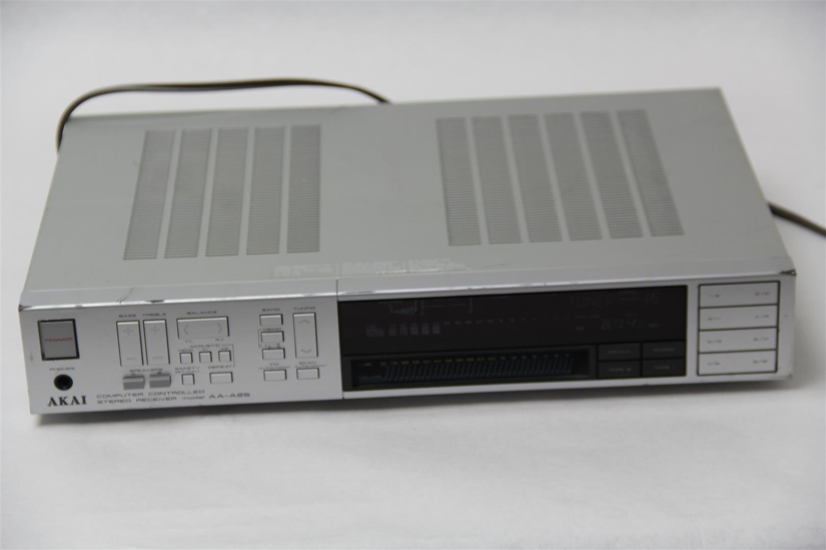 Akai AAA25 Vintage Computer Controlled Stereo Receiver eBay