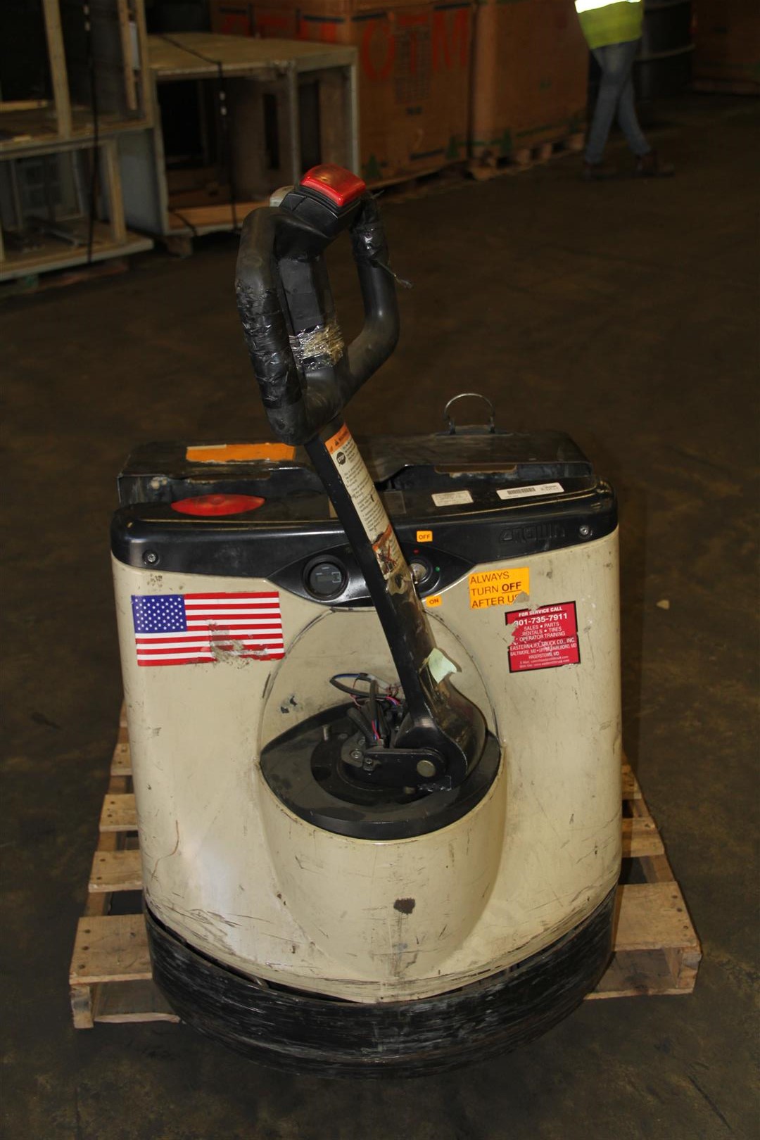 Crown 2000 Series WP203045 Electric Pallet Jack, 4500lb Capacity, Parts/Repair eBay