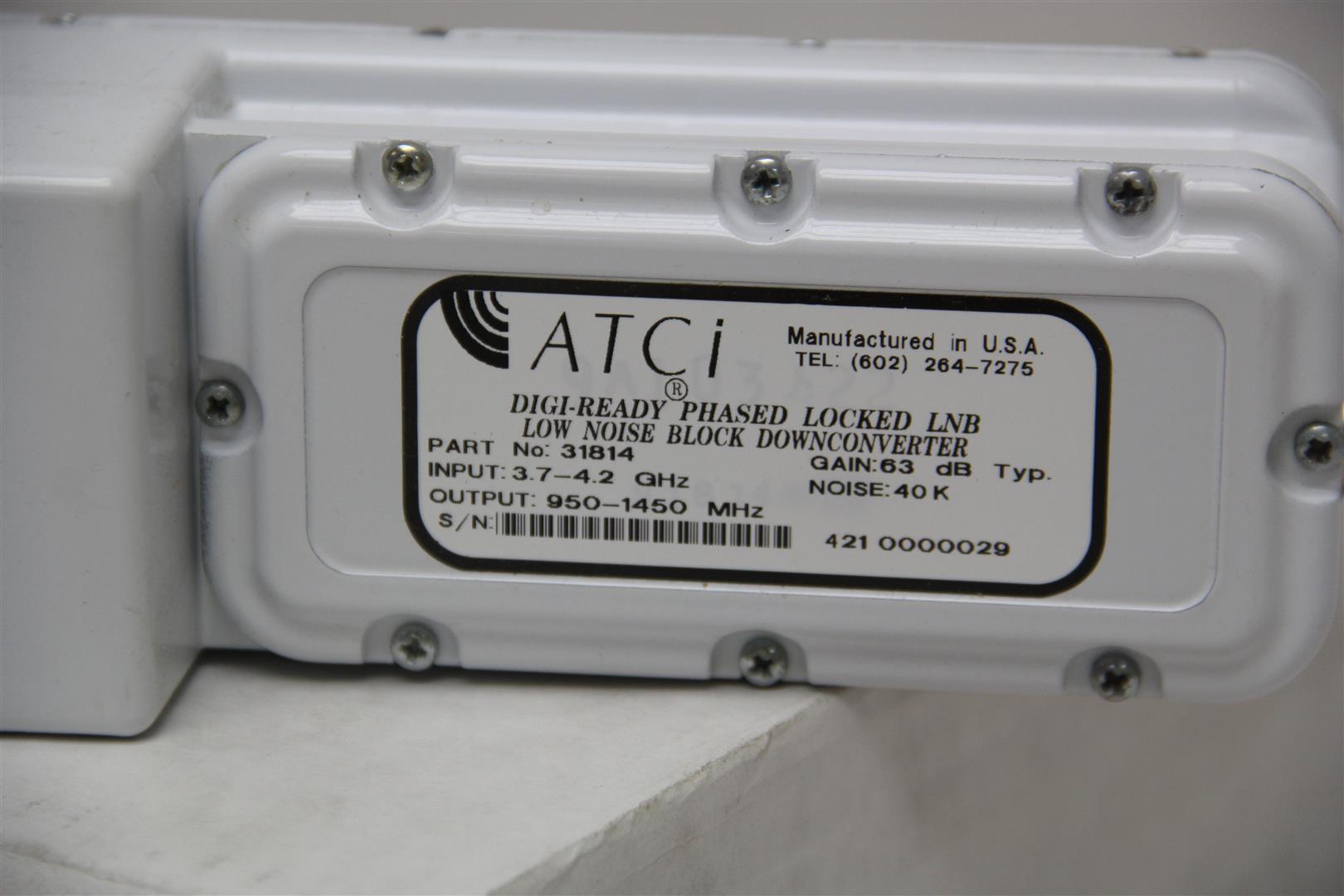 NEW NIB ATCi DigiReady Phased Locked LNB Low Noise Block Downconverter