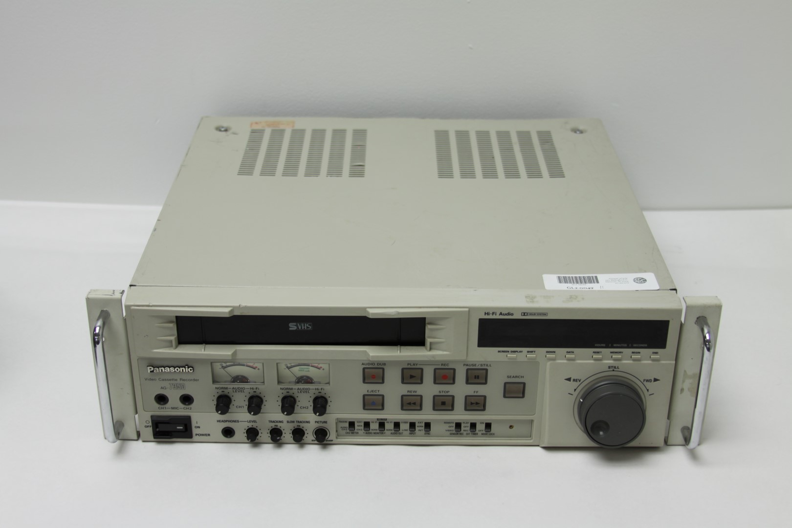 Panasonic AG7350 SVHS/VHS Recorder Professional Editing VCR HiFi